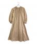 MARIHA（マリハ）の古着「長袖ワンピース」｜ベージュ