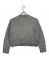 SEVEN TEN by MIHO KAWAHITO (セブン テン バイ ミホ カワヒト) 厚手カーディガン グレー サイズ:SIZE S：15000円