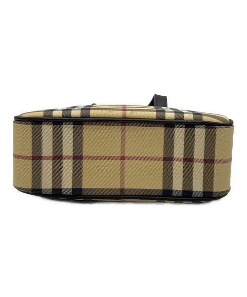 BURBERRY（バーバリー）BURBERRY (バーバリー) ミニボストンバッグ ベージュの古着・服飾アイテム
