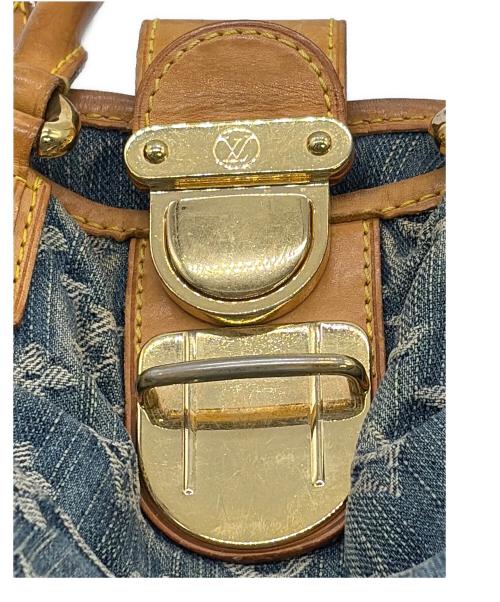 LOUIS VUITTON（ルイ ヴィトン）LOUIS VUITTON (ルイ ヴィトン) ハンドバッグ ブルーの古着・服飾アイテム