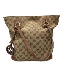 GUCCI（グッチ）の古着「トートバッグ」｜ブラウン