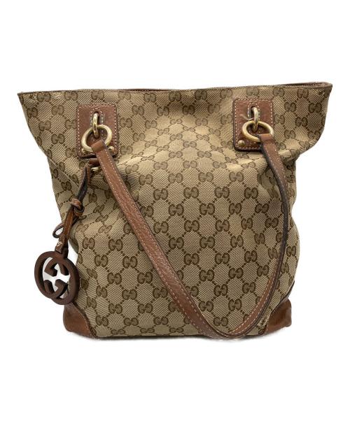 GUCCI（グッチ）GUCCI (グッチ) トートバッグ ブラウンの古着・服飾アイテム