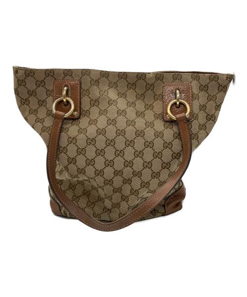 GUCCI（グッチ）GUCCI (グッチ) トートバッグ ブラウンの古着・服飾アイテム