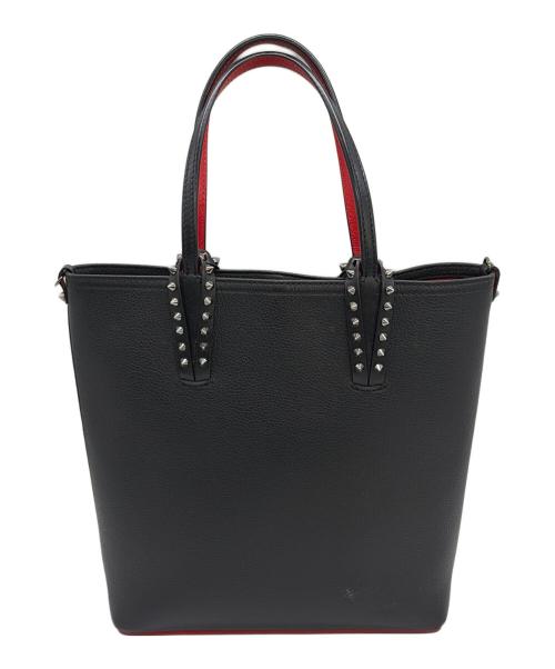Christian Louboutin（クリスチャン・ルブタン）Christian Louboutin (クリスチャン・ルブタン) ハンドバッグ ブラック×レッドの古着・服飾アイテム