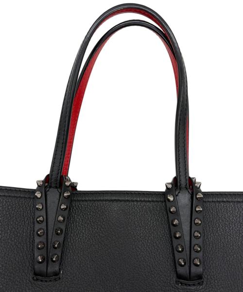 Christian Louboutin（クリスチャン・ルブタン）Christian Louboutin (クリスチャン・ルブタン) ハンドバッグ ブラック×レッドの古着・服飾アイテム