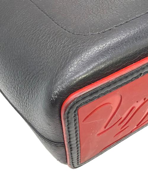 Christian Louboutin（クリスチャン・ルブタン）Christian Louboutin (クリスチャン・ルブタン) ハンドバッグ ブラック×レッドの古着・服飾アイテム