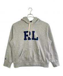 POLO RALPH LAUREN（ポロ・ラルフローレン）の古着「プルオーバーパーカー」｜グレー