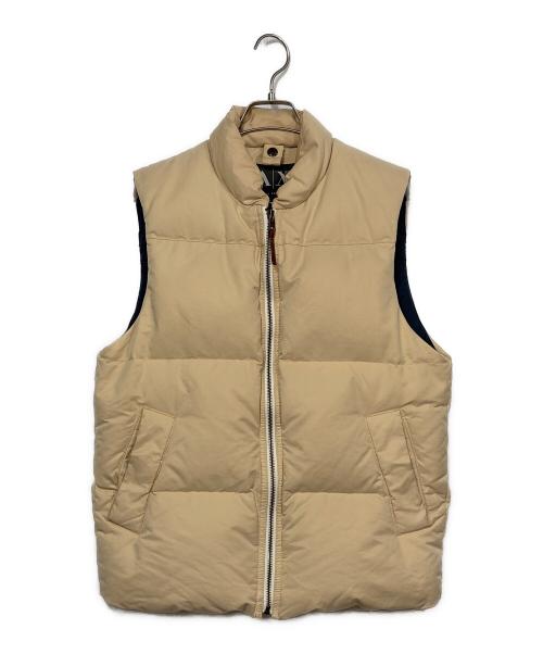 ARMANI EXCHANGE（アルマーニ エクスチェンジ）ARMANI EXCHANGE (アルマーニ エクスチェンジ) セパレートダウンジャケット ベージュ×グリーン サイズ:SIZE XSの古着・服飾アイテム
