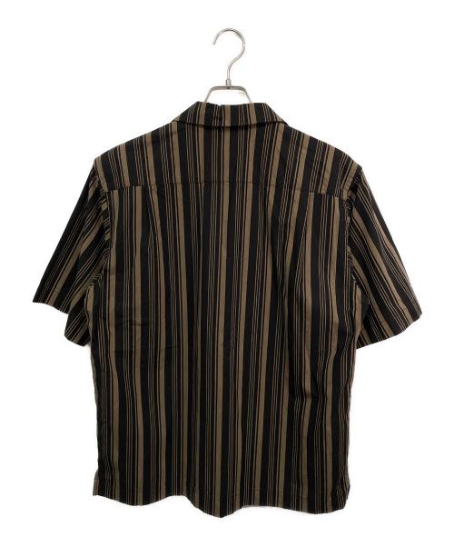RHC Ron Herman（アールエイチシー ロンハーマン）RHC Ron Herman (アールエイチシー ロンハーマン) 半袖シャツ ブラウン×ブラック サイズ:Sの古着・服飾アイテム