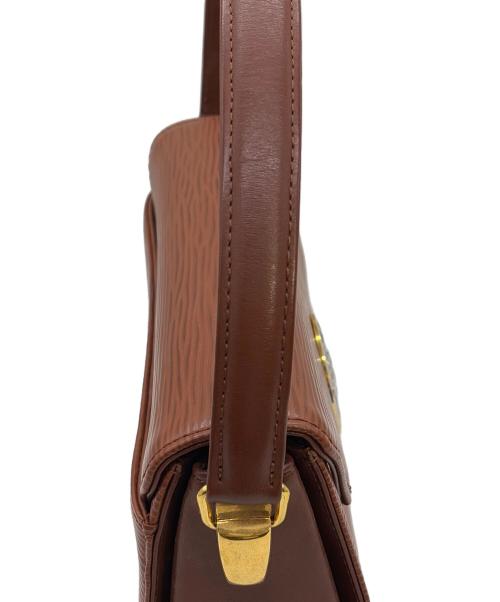 VALENTINO GARAVANI（ヴァレンティノ・ガラヴァーニ）VALENTINO GARAVANI (ヴァレンティノ・ガラヴァーニ) ハンドバッグ ブラウンの古着・服飾アイテム