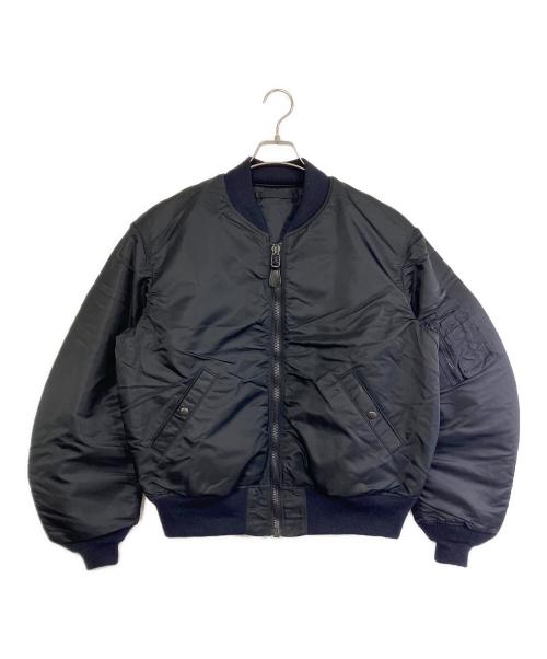 AVIREX（アヴィレックス）AVIREX (アヴィレックス) MA-1ジャケット ネイビー サイズ:Lの古着・服飾アイテム