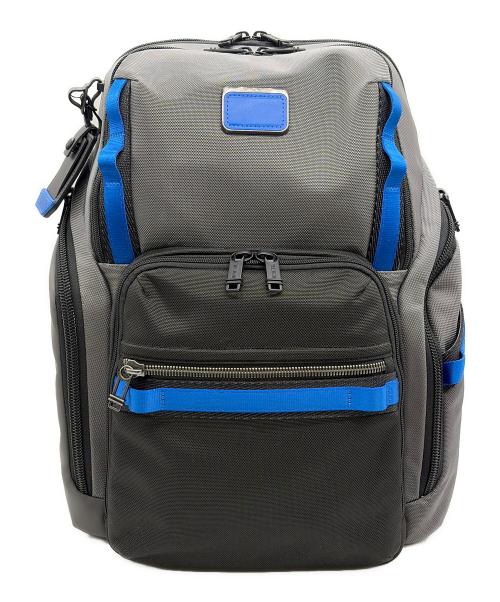 TUMI（トゥミ）TUMI (トゥミ) バックパック ブラック×グレー×ブルーの古着・服飾アイテム