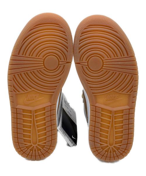 NIKE（ナイキ）NIKE (ナイキ) ハイカットスニーカー ホワイト×ゴールド サイズ:SIZE 22cm 未使用品の古着・服飾アイテム