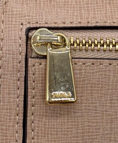 FURLA（フルラ）FURLA (フルラ) 2つ折り財布 ピンクの古着・服飾アイテム