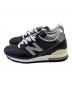 NEW BALANCE (ニューバランス) ローカットスニーカー ネイビー サイズ:SIZE 23.5cm 未使用品：10000円