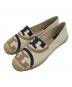 TORY BURCH（トリーバーチ）の古着「エスパドリーユ」｜ホワイト×ネイビー