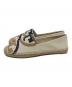 TORY BURCH (トリーバーチ) エスパドリーユ ホワイト×ネイビー サイズ:SIZE 7(24) 未使用品：6000円