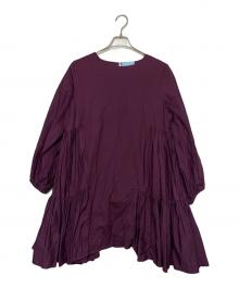 TOMORROW LAND×merlette（トゥモローランド×マーレット）の古着「長袖ワンピース」｜パープル