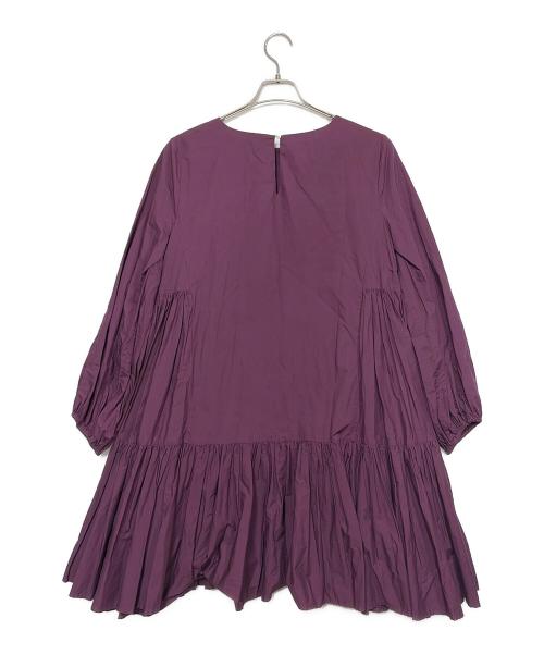 TOMORROW LAND（トゥモローランド）TOMORROW LAND (トゥモローランド) merlette (マーレット) 長袖ワンピース パープル サイズ:SIZE Freeの古着・服飾アイテム