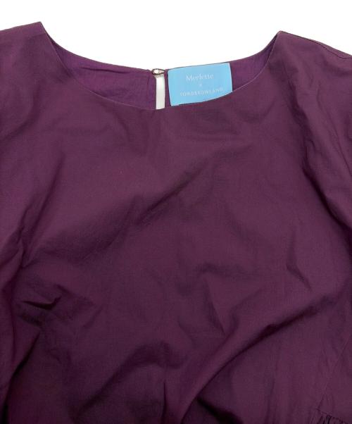 TOMORROW LAND（トゥモローランド）TOMORROW LAND (トゥモローランド) merlette (マーレット) 長袖ワンピース パープル サイズ:SIZE Freeの古着・服飾アイテム