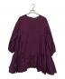 TOMORROW LAND（トゥモローランド）の古着「長袖ワンピース」｜パープル