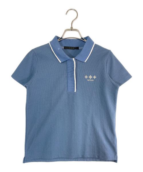 TATRAS（タトラス）TATRAS (タトラス) 半袖ポロシャツ ブルー サイズ:SIZE 01の古着・服飾アイテム