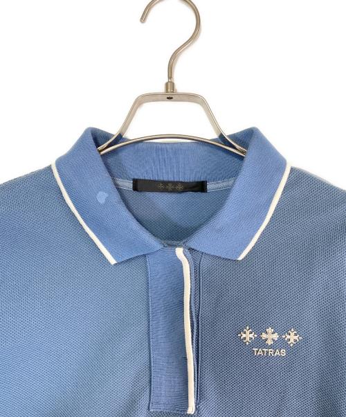 TATRAS（タトラス）TATRAS (タトラス) 半袖ポロシャツ ブルー サイズ:SIZE 01の古着・服飾アイテム