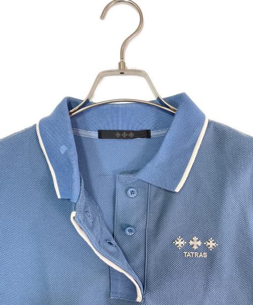 TATRAS（タトラス）TATRAS (タトラス) 半袖ポロシャツ ブルー サイズ:SIZE 01の古着・服飾アイテム