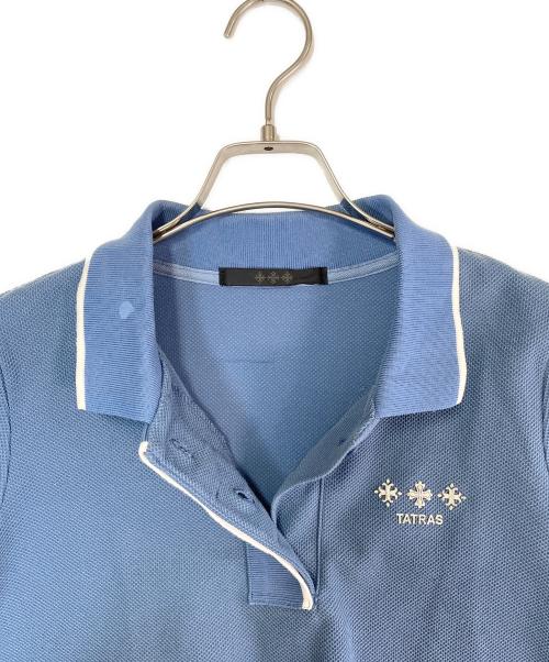 TATRAS（タトラス）TATRAS (タトラス) 半袖ポロシャツ ブルー サイズ:SIZE 01の古着・服飾アイテム