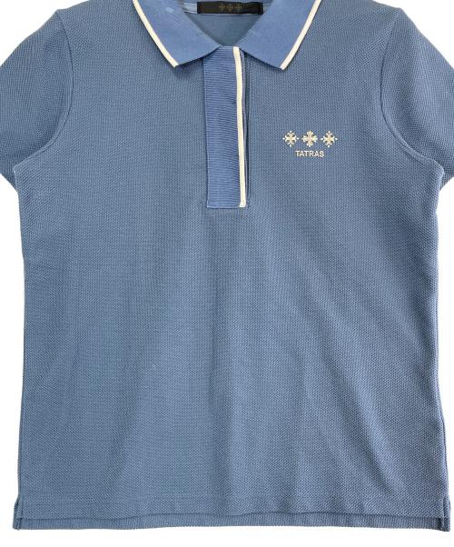 TATRAS（タトラス）TATRAS (タトラス) 半袖ポロシャツ ブルー サイズ:SIZE 01の古着・服飾アイテム