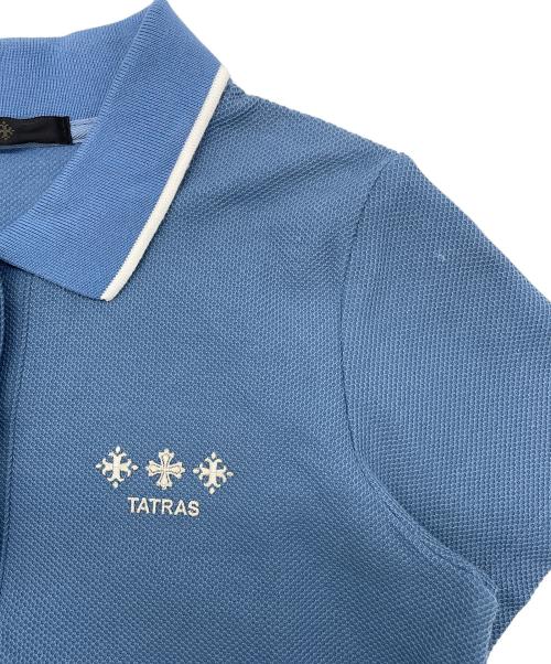 TATRAS（タトラス）TATRAS (タトラス) 半袖ポロシャツ ブルー サイズ:SIZE 01の古着・服飾アイテム