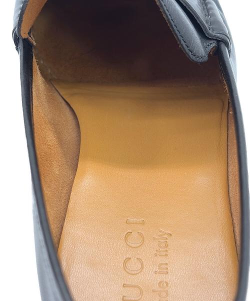 GUCCI（グッチ）GUCCI (グッチ) コインローファー ブラック サイズ:SIZE 24.5cmの古着・服飾アイテム