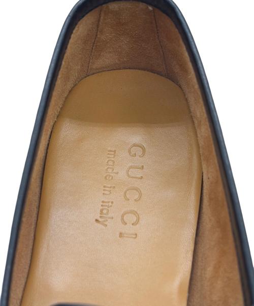 GUCCI（グッチ）GUCCI (グッチ) コインローファー ブラック サイズ:SIZE 24.5cmの古着・服飾アイテム