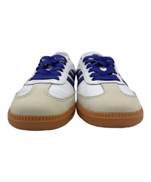 adidas（アディダス）adidas (アディダス) スニーカー ホワイト×パープル サイズ:SIZE 24cmの古着・服飾アイテム