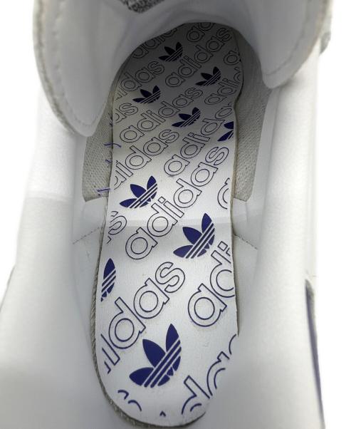 adidas（アディダス）adidas (アディダス) スニーカー ホワイト×パープル サイズ:SIZE 24cmの古着・服飾アイテム