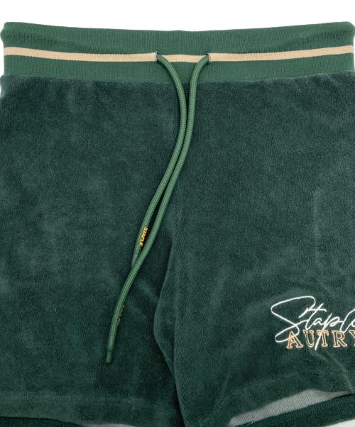 AUTRY（オートリー）AUTRY (オートリー) ショートパンツ グリーン サイズ:Mの古着・服飾アイテム