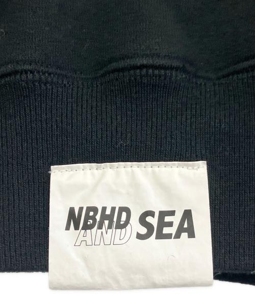 NEIGHBORHOOD（ネイバーフッド）NEIGHBORHOOD (ネイバーフッド) WIND AND SEA (ウィンダンシー) ダブルネームスウェット ブラック サイズ:Mの古着・服飾アイテム