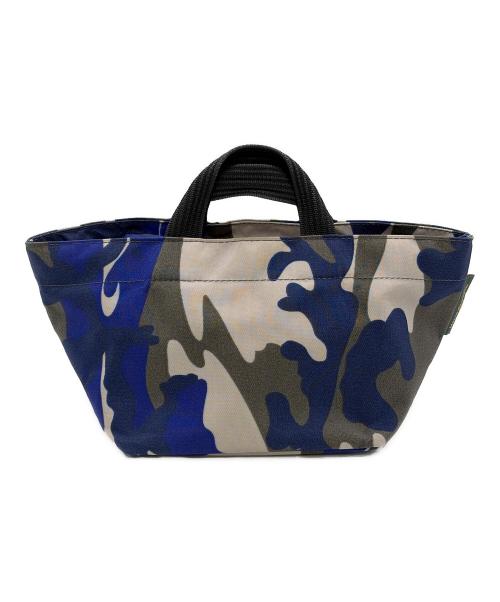 Herve Chapelier（エルベシャプリエ）Herve Chapelier (エルベシャプリエ) 舟型トートバッグ オリーブ×ネイビーの古着・服飾アイテム