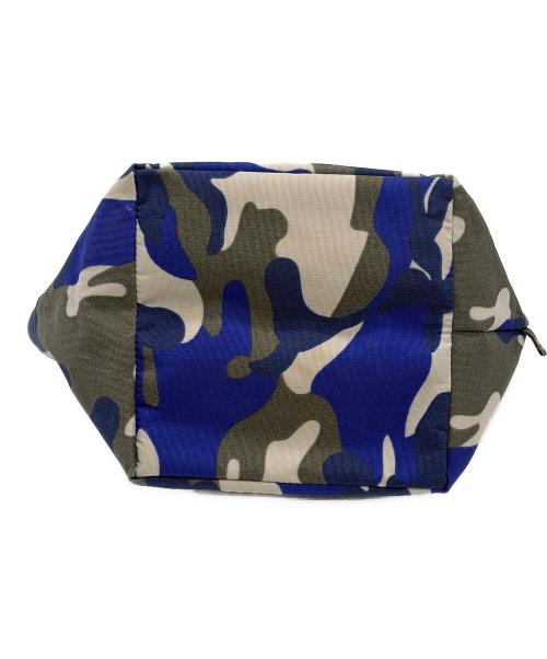 Herve Chapelier（エルベシャプリエ）Herve Chapelier (エルベシャプリエ) 舟型トートバッグ オリーブ×ネイビーの古着・服飾アイテム