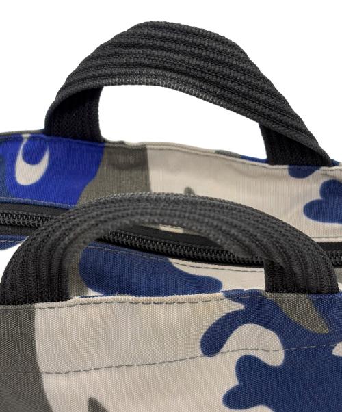 Herve Chapelier（エルベシャプリエ）Herve Chapelier (エルベシャプリエ) 舟型トートバッグ オリーブ×ネイビーの古着・服飾アイテム