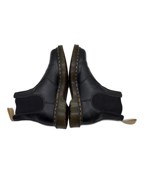 Dr.Martens（ドクターマーチン）Dr.Martens (ドクターマーチン) ヴィーガン チェルシーブーツ ブラック サイズ:SIZE M (US 8)２6.5cmの古着・服飾アイテム