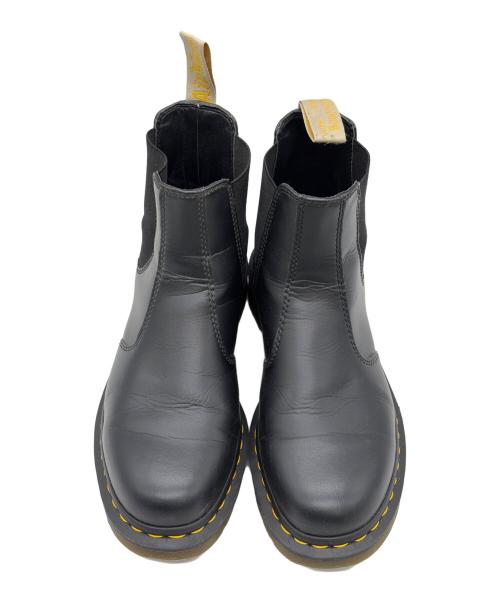 Dr.Martens（ドクターマーチン）Dr.Martens (ドクターマーチン) ヴィーガン チェルシーブーツ ブラック サイズ:SIZE M (US 8)２6.5cmの古着・服飾アイテム