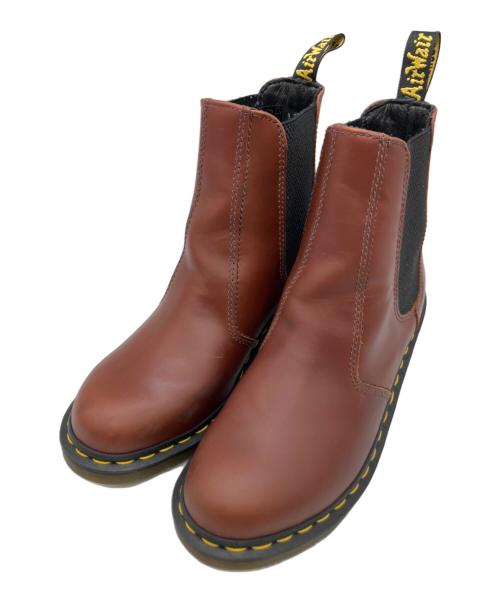 Dr.Martens（ドクターマーチン）Dr.Martens (ドクターマーチン) サイドゴアブーツ ブラウン×ブラック サイズ:25㎝の古着・服飾アイテム