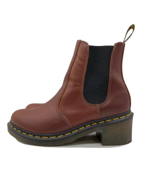 Dr.Martens（ドクターマーチン）Dr.Martens (ドクターマーチン) サイドゴアブーツ ブラウン×ブラック サイズ:25㎝の古着・服飾アイテム