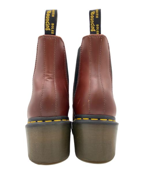 Dr.Martens（ドクターマーチン）Dr.Martens (ドクターマーチン) サイドゴアブーツ ブラウン×ブラック サイズ:25㎝の古着・服飾アイテム