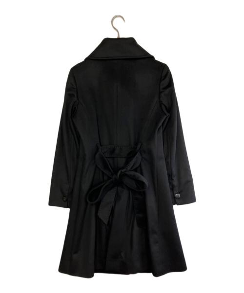 BALMAIN（バルマン）BALMAIN (バルマン) カシミヤコート ブラック サイズ:Mの古着・服飾アイテム