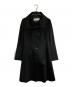 BALMAIN（バルマン）の古着「カシミヤコート」｜ブラック