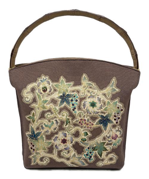 OKAJIMA（オカジマ）OKAJIMA (オカジマ) 和装手提げバッグ 薄紫の古着・服飾アイテム