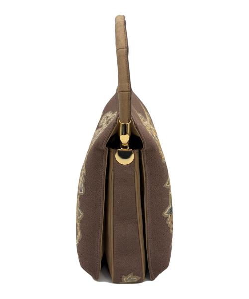 OKAJIMA（オカジマ）OKAJIMA (オカジマ) 和装手提げバッグ 薄紫の古着・服飾アイテム