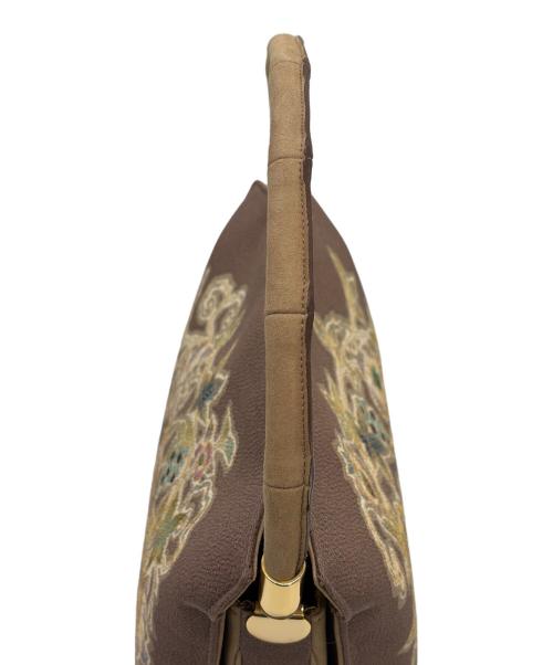 OKAJIMA（オカジマ）OKAJIMA (オカジマ) 和装手提げバッグ 薄紫の古着・服飾アイテム